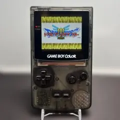 【IPS液晶カスタム】ゲームボーイカラー 本体 クリアブラック