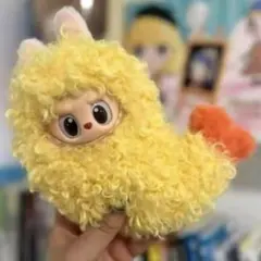 labubu ラブブ 服 洋服 着ぐるみ エビフライ ぬいぐるみ 17cm