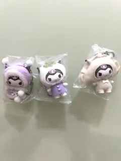 サンリオ　ちびっとも　クロミ 和菓子&おかず&雪の精 3点セット