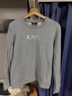 ラストSALE‼️A.P.C. グレー トレーナー サイズM