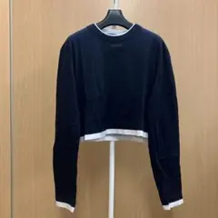 miu miu ウール ボートネック セーター MMLA85 16WS - メルカリ