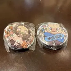 鬼滅の刃 缶バッジ 2個セット　未使用