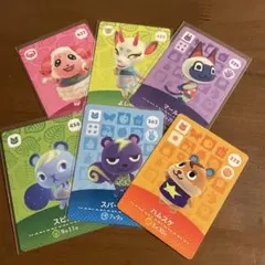 ちゃちゃまる　よしの　スピカ　マール あつまれどうぶつの森amiibo