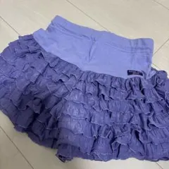 ANNA SUI Mini フリルキュロット 100cm 紫