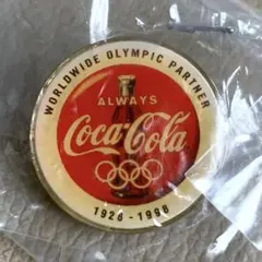 【未開封】1998年長野オリンピック冬季大会 コカコーラ ピンバッジ
