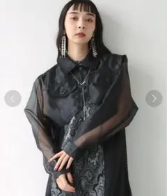 HARE シアーボレロジャケットシャツのサムネイル