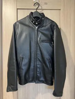 schott ショット 本革 ライダース ジャケット 美品　シングルライダース