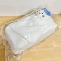 【新品未開封】ちいかわ おふとんぬいぐるみティッシュケース ハチワレのサムネイル