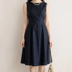美品 バーバリーロンドン ノバチェック ワンピース シルク混 シャドー