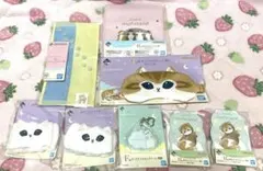 mofusand 一番くじ アイマスク リストバンド キーホルダー セット