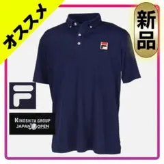 【新品】FILA ネイビー ポロシャツ