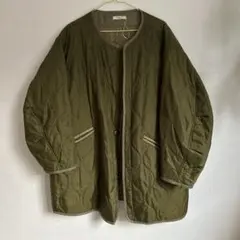 FREAK’S STORE＊キルティングジャケット カーキ 軽量 アウター