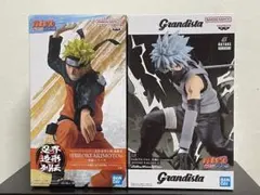NARUTO-ナルト-うずまきナルト&はたけカカシ フィギュア 2体セットのサムネイル