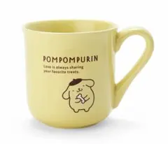 【新品未使用】ポムポムプリン　マグカップ　サンリオ　電子レンジ・食洗機対応