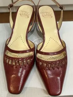 Odette e Odile ストラップサンダル ボルドー　23センチのサムネイル