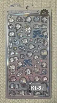 【正規品】クーリア ボンボンドロップシール シマエナガ