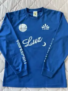 ルース Luz プラシャツ M 長袖 ブルー フットサル サッカー