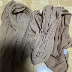 お掃除用　ベージュ ナイロン ストッキング　2枚