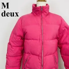 M.deux ダウンジャケット ファー付き ピンク 38 0614-Aのサムネイル