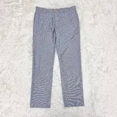 PAUL＆JOE ポール＆ジョー 幾何学模様 ストレッチ パンツ スラックス Sのサムネイル