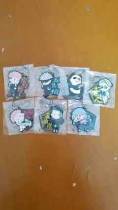 呪術廻戦 一番くじG賞ラバーストラップ7個セット