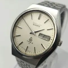 SEIKO TYPEII ピンドット白文字盤 1977 デイデイト - メルカリ