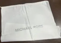 MICHAEL KORS ロゴ入り　巾着袋　47×47 マチなし