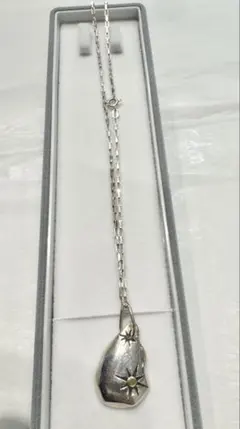 シルバー925 ネックレス 太陽モチーフ インディアンジュエリー風 42cm
