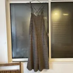 ROYAL PARTY チェック柄キャミワンピース