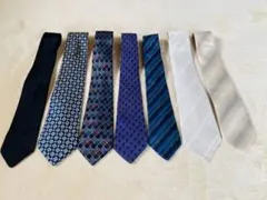 シルクネクタイ 7本　まとめ売り