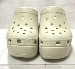 Crocs クロックス サイレン クロッグ 厚底 サンダル アイボリー