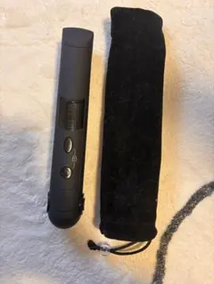 コードレス　ブラック ストレートヘアアイロン 温度調整機能付き