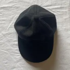 kijima takayuki カシミア100% キャップ　ブラック