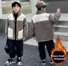 【美品】キッズ アウター110 ジャケット 可愛い 快適 冬服 極暖