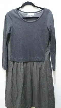 アース ボーダーワンピース