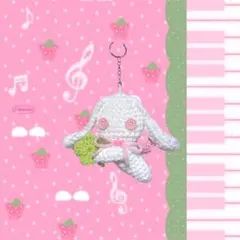 ハンドメイド編み物あみぐるみねこ天使チャームウィッシュコア平成女児