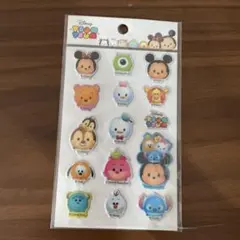ディズニーツムツム　キラキラぷっくりシール
