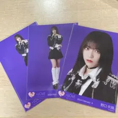 =LOVE イコラブ 野口衣織 呪って呪って 歌唱衣装 生写真 セミコンプ