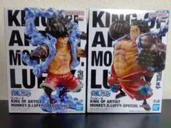 【2体】ワンピース　モンキー・D・ルフィ　ギア4　KING OF ARTIST
