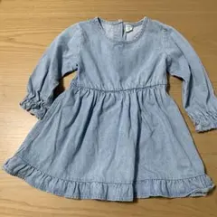 子供服SHEIN ライトブルー ワンピース （2-3Y）100サイズ