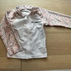 ラッシュガード フリル付き 長袖 水泳用