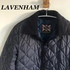 ラベンハム　キルティングジャケット　RAYDON　レイドン　ネイビー　紺