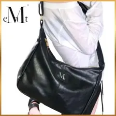 MUCENT✨ムセント ラックス レザーショルダーバッグ 韓国限定ブランド 