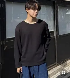 [2枚セット]clutch (ユニセックス)ベーシックボートネックライトロンT