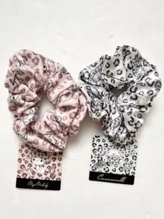 マイメロディ　シナモン　シュシュ　2個セット　ひょう柄　サンリオ