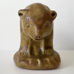希少】スウェーデン製 Carl Roos クマの置物 北欧ヴィンテージ - メルカリ
