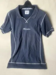 Champion Reverse Weave ポロシャツ ネイビー Lのサムネイル