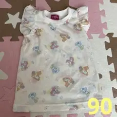 新品未使用　ディズニー　プリンセス　半袖Tシャツトップス　90センチ