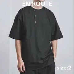 EN ROUTE コットンタイプライター ノーカラーシャツ ユナイテッドアローズのサムネイル
