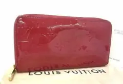 1624 ルイヴィトン　ヴェルニ　ラウンドファスナー　長財布